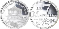 World Coins - France, Medal, 7 Merveilles du Monde, Mausolée d'Halicarnasse, Arts & Culture