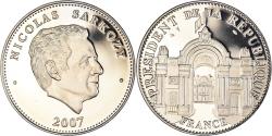 World Coins - France, Medal, Nicolas Sarkozy, Président de la République,