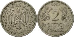World Coins - Coin, GERMANY - FEDERAL REPUBLIC, 2 Mark, 1951, Hamburg,