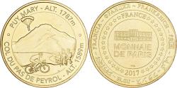 World Coins - France, Token, Puy Mary - Col du pas de Peyrol, 2017, Copper-nickel Aluminium