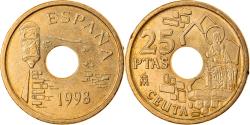 World Coins - Coin, Spain, Juan Carlos I, 25 Pesetas, 1998, Madrid,