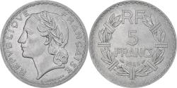 World Coins - Coin, France, Lavrillier, 5 Francs, 1949, Beaumont - Le Roger, , Aluminum