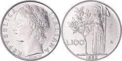 World Coins - Coin, Italy, 100 Lire, 1982, Rome, , Stainless Steel, KM:96.1
