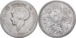 World Coins - Luxembourg, Charlotte, 10 Francs, 1929, Silver, , KM:39