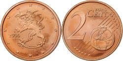 World Coins - Finland, 2 Centimes, 2006, Vantaa, Copper Plated Steel,