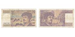 World Coins - France, 20 Francs, Debussy, 1990, Q.029, VG(8-10), Fayette:66bis.1, KM:151d