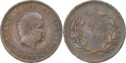 World Coins - Portugal, Carlos I, 20 Reis, 1892, Lisbon, Bronze, , KM:533