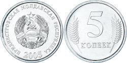 World Coins - Coin, Transnistria, 5 Kopeek, 2005, , Aluminum, KM:50
