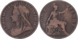 World Coins - Coin, Great Britain, Penny, 1900