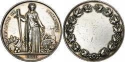 World Coins - France, Token, Chambre de Commerce de Lille, Silver, Borrel,