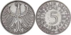 World Coins - Federal Republic of Germany, 5 Mark, 1951, Munich, Silver, , KM:112.1