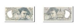 World Coins - Banknote, France, 50 Francs, 50 F 1976-1992 ''Quentin de La Tour'', 1988