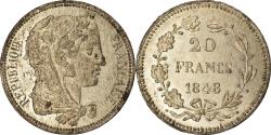 World Coins - Coin, France, Concours de Gayrard, 20 Francs, 1848, ESSAI, , Tin