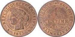 World Coins - Coin, France, Cérès, Centime, 1877, Paris, , Bronze, KM:826.1