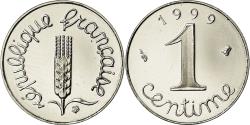World Coins - Coin, France, Épi, Centime, 1999, Paris, BE, , Stainless Steel, KM:928