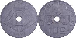 World Coins - Belgium, Napoleon III, 10 Centimes, 1941, Brussels, Zinc, , KM:126