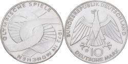 World Coins - Federal Republic of Germany, 10 Mark, 1972, Munich, Silver, , KM:131