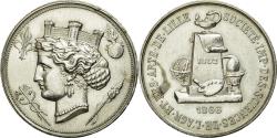 World Coins - France, Token, Instruction and Education, 1866, , Silver
