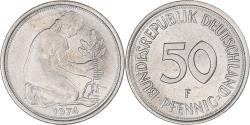 World Coins - Coin, Germany, 50 Pfennig, 1974