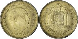 World Coins - Spain, 1 Peseta, 1953