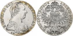 World Coins - Austria, Maria Theresa, Thaler, Convention, 1780, Vienna, Restrike, Silver