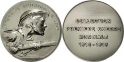 World Coins - France, Medal, Première Guerre Mondiale, Offensive Britannique de 1917