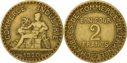 World Coins - Coin, France, Chambre de commerce, 2 Francs, 1920, Paris,