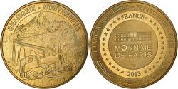 World Coins - France, Token, 74/ Chamonix-Montenvers - Locomotive, 2013, Copper-nickel