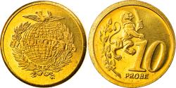 World Coins - Vatican, 10 Euro Cent, Type 3, 2006, unofficial private coin, , Brass