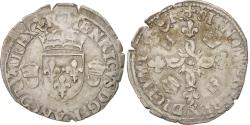 World Coins - Coin, France, Douzain aux croissants, 1550, Bordeaux, , Billon