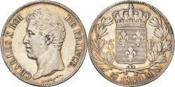 World Coins - Coin, France, Charles X, 5 Francs, 1830, Toulouse, , Silver, KM:728.9