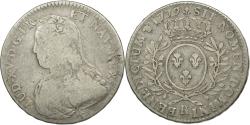 World Coins - Coin, France, Louis XV, 1/2 Écu aux branches d'olivier, 1/2 ECU, 44 Sols, 1729