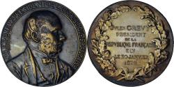 World Coins - France, Medal, Les Présidents de la République, Jules Grévy, Politics, 1879