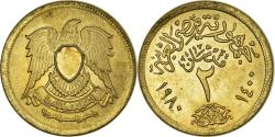 World Coins - Coin, Egypt, 2 Piastres, 1980, , Aluminum-Bronze, KM:500