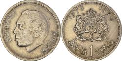World Coins - Coin, Morocco, al-Hassan II, Dirham, 1974/AH1394, , Copper-nickel