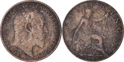 World Coins - Coin, Great Britain, Farthing, 1909