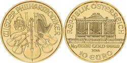 World Coins - Austria, 10 Euro, 2014, Vienna, Gold,