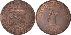 World Coins - Coin, Guernsey, 2 Pence, 1977