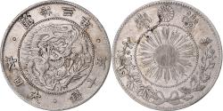 World Coins - Japan, Meiji, 50 Sen, 1870, Silver,