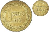 World Coins - France, Medal, Demain l'Euro, Society, 1996, , Aluminum-Bronze