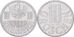 World Coins - Austria, 10 Groschen, 1985, Vienna, Aluminum, , KM:2878