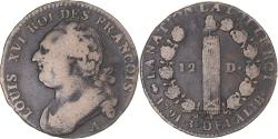 World Coins - Coin, France, Louis XVI, 12 Deniers, 1791·3, Paris, , Métal de