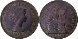 World Coins - Great Britain, Elizabeth II, Penny, 1966, Bronze, , KM:897