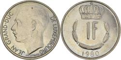 World Coins - Coin, Luxembourg, Jean, Franc, 1980, , Copper-nickel, KM:55