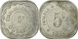 World Coins - Coin, France, Etablissements OSSART, Montpellier, 5 Centimes, 1921,