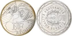 World Coins - France, 10 Euro, 2012, Réunion, , Silver