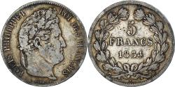 World Coins - Coin, France, Louis-Philippe, 5 Francs, 1834, Strasbourg, , Silver