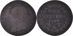 World Coins - Coin, France, 5 Centimes, An 8/7, Lille, , Copper, Gadoury:126a
