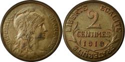 World Coins - Coin, France, Dupuis, 2 Centimes, 1919, Paris, , Bronze, Gadoury:107