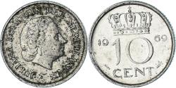 World Coins - Coin, Netherlands, 10 Cents, 1969